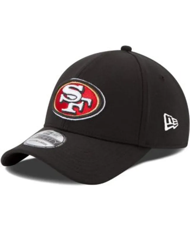 New Era Men's New Era Black San Francisco 49ers Team Classic 39THIRTY Flex  Hat