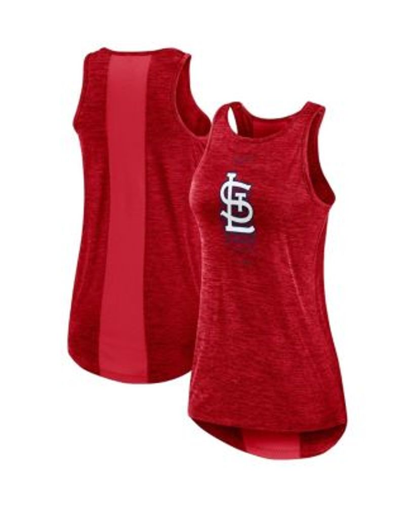 Men's Nike Red St. Louis Cardinals Fade Performance Tri-Blend