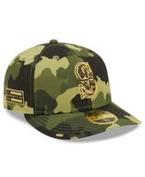 Men's Seattle Mariners New Era Camo 2022 Armed Forces Day On-Field 59FIFTY  Fitted Hat