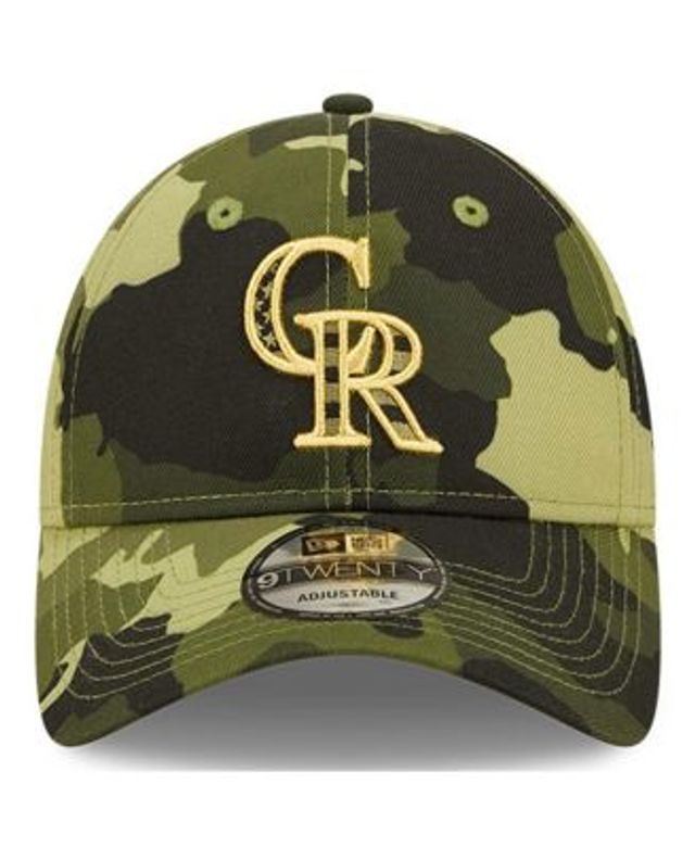 Men's New Era Green Colorado Rockies 2023 Armed Forces Day On