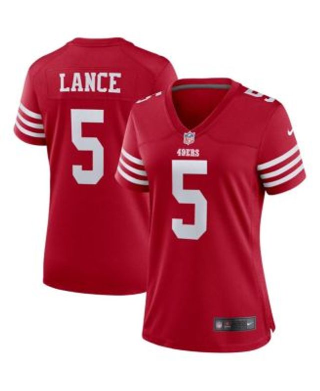 Nike Men's Nike Trey Lance Gold San Francisco 49ers Inverted Legend Jersey