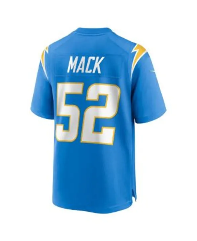 Men's Nike Khalil Mack Royal Los Angeles Chargers Alternate Game Jersey