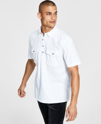 I.N.C. International Concepts® Men's Regular-Fit Popover Western Shirt