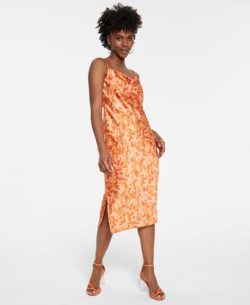 macys slip dress