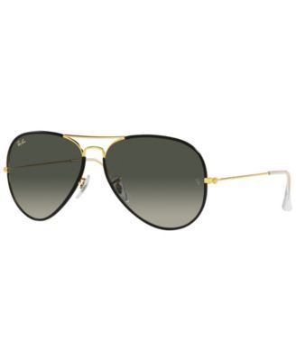 Unisex Sunglasses, Aviator Full Color Legend 58