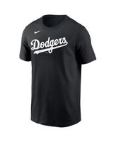 Youth Los Angeles Dodgers Mookie Betts Nike Black Name & Number T-Shirt