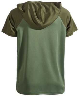 Big Boys Colorblocked Hooded T-Shirt, Created for Macy's