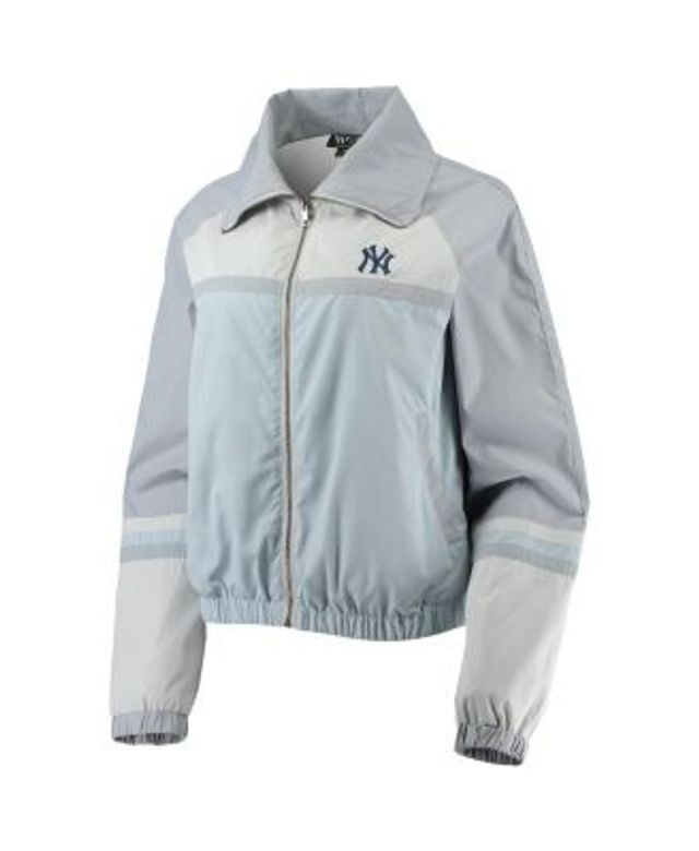 Women's Nike Navy New York Yankees Team Core Half-Zip Raglan Pullover Jacket