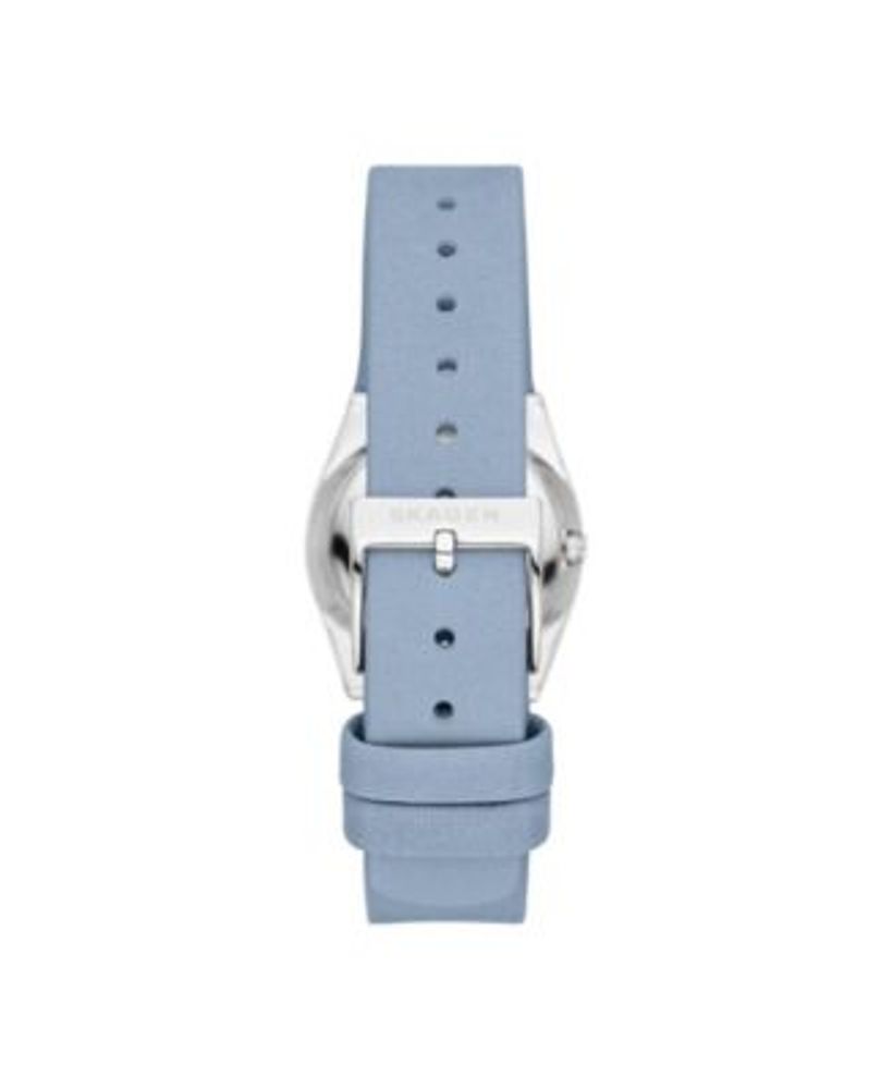 Women's Grenen Lille in Light Blue Leather Strap Watch, 26mm
