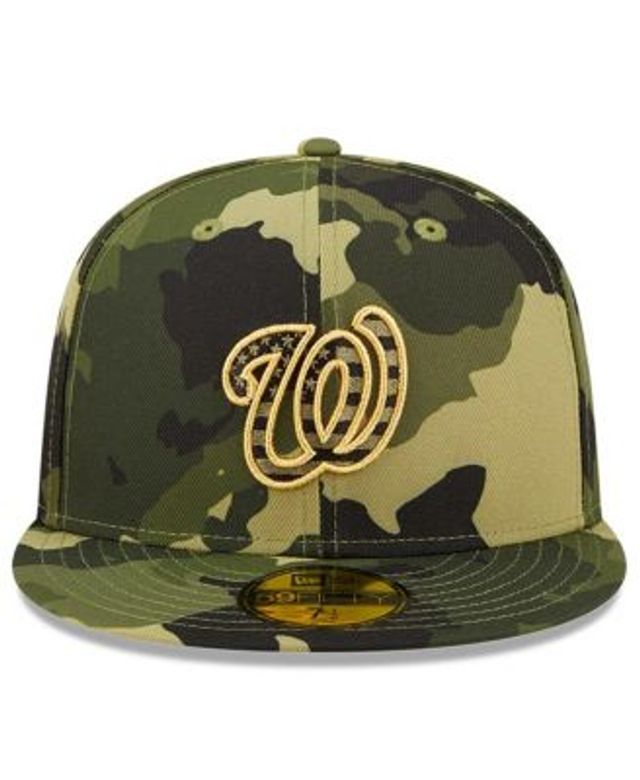 NWS Washington Nationals 2022 Armed Forces Day Camo 59fifty 7 1/2