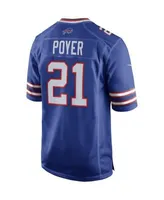 Jordan Poyer Buffalo Bills Blue Jersey Hoodie