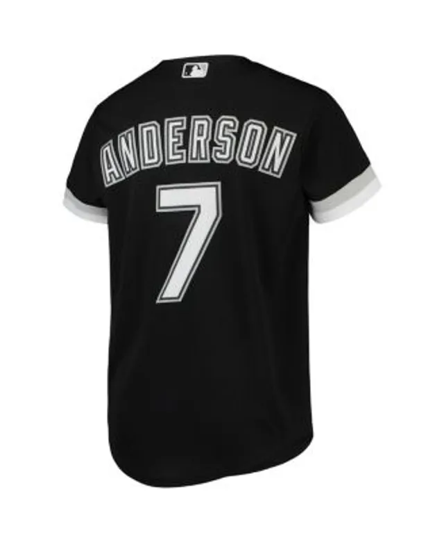 Men's Nike Tim Anderson Black Chicago White Sox Alternate Replica Player Jersey