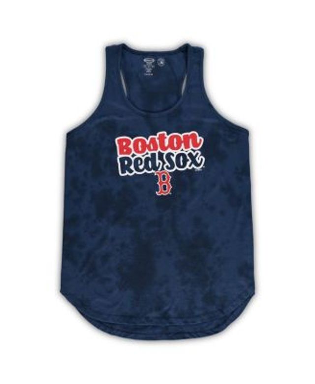 Lids Boston Red Sox Concepts Sport Women's Plus Tank Top & Shorts Sleep Set  - White/Navy