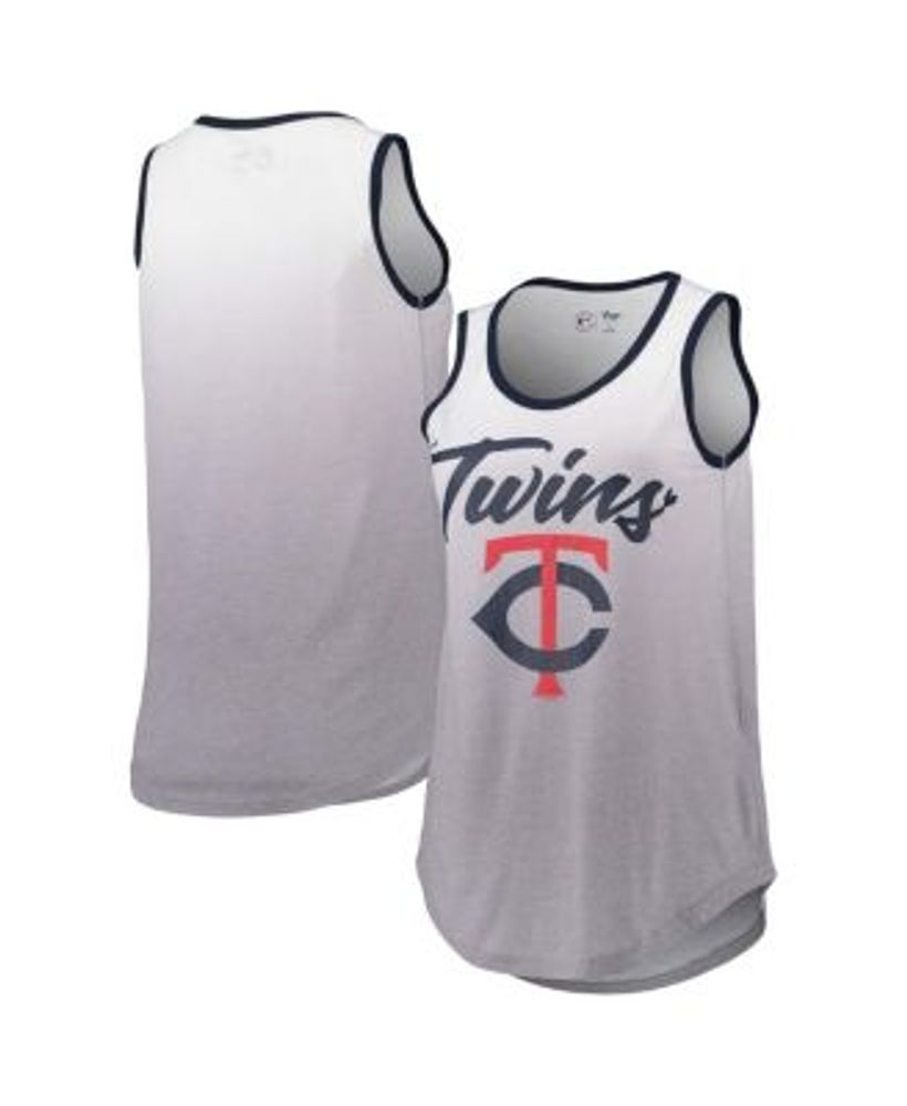 Minnesota Twins MLB Womens Burn Out Sleeveless Top