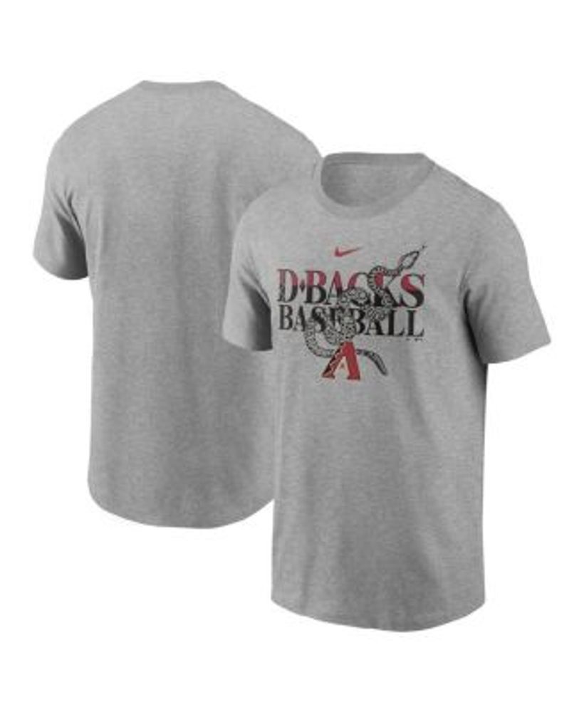 Nike Men's Heathered Gray Arizona Diamondbacks Local Team T-shirt