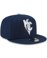 Kansas City Royals New Era 2022 City Connect 9FIFTY Snapback Adjustable Hat  - Navy