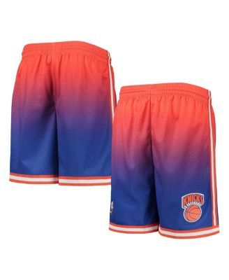 Mitchell & Ness Fadeaway Swingman Shorts 1995 Black,Blue- Mens- Size M