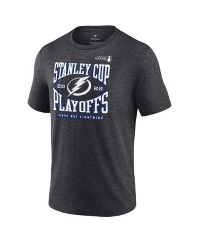 Men's Fanatics Branded Heathered Gray Tampa Bay Lightning 2021 Stanley Cup  Champions Jersey Roster T-Shirt 