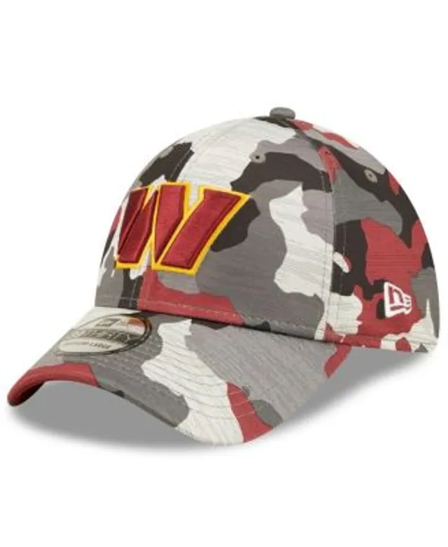 Men's New Era Camo/Olive Washington Commanders Trucker 9FIFTY Snapback Hat