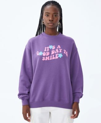 Women's Classic Graphic Crew Sweatshirt