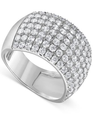 Diamond Multirow Cluster Statement Ring (2 ct. t.w.) 14k Gold