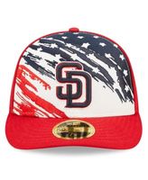 New Era San Diego Padres Red 2022 4th of July Bucket Hat