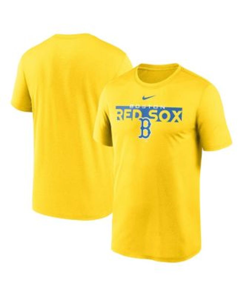 Men's Boston Red Sox Nike Yellow 2022 City Connect Legend