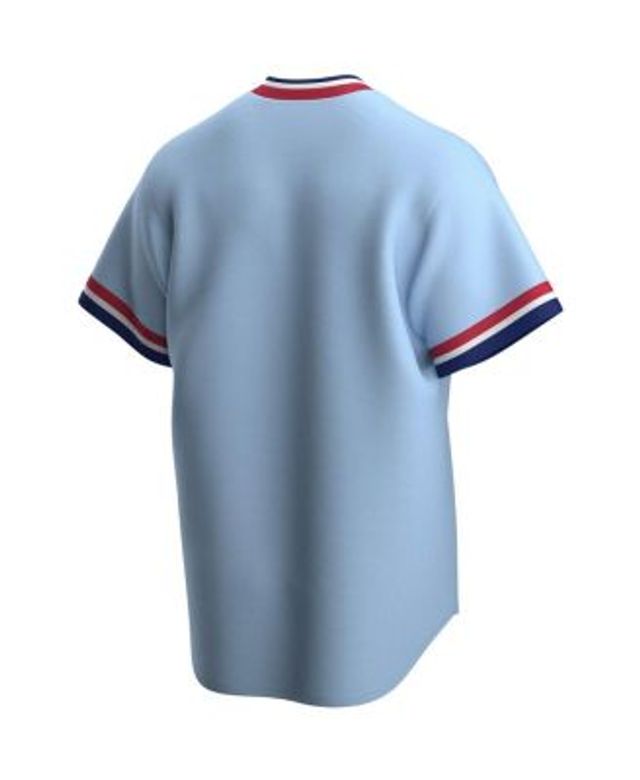 Men's Nike Light Blue Montreal Expos Road Cooperstown Collection Team Jersey