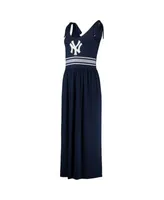 Women's G-III 4Her by Carl Banks Navy Detroit Tigers Game Over Maxi Dress Size: Small