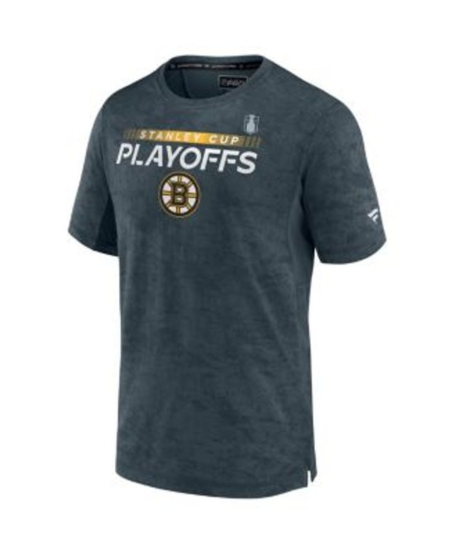Fanatics Branded NHL 2022 Stanley Cup Playoffs Boston Bruins Slogan Black T-Shirt, Men's, Medium