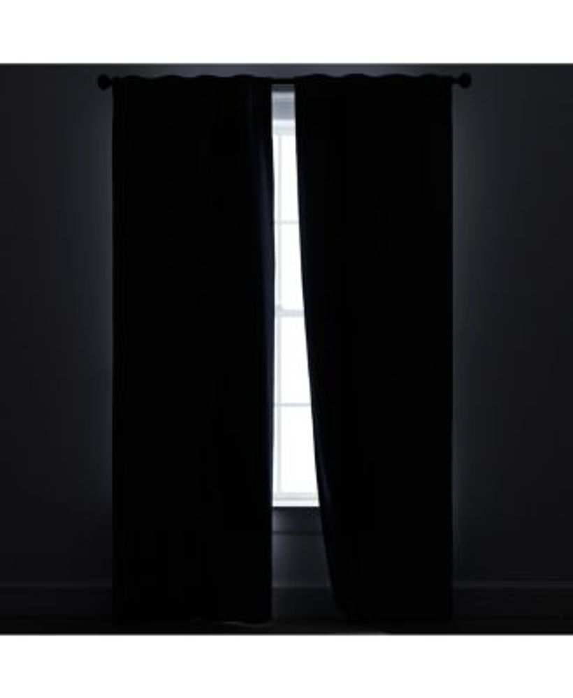 Virginia Ultimate Blackout Back Tab Window Curtain Panel Set, 38" x 96"