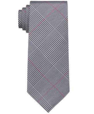 Men's Vast Herringbone Glen Plaid Tie 