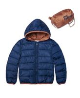 Little Boys Packable Jacket with Bag