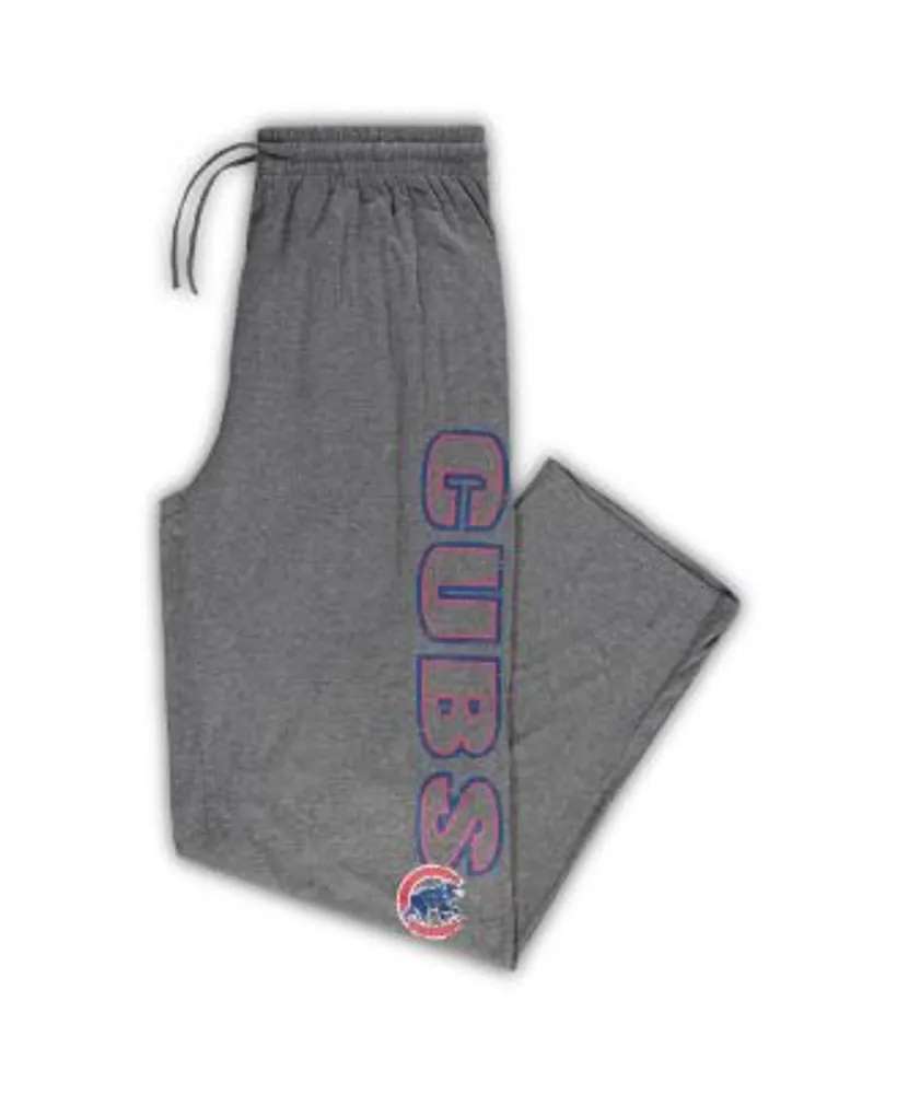 Profile Men's Heathered Charcoal Chicago Cubs Jersey Sleep Pants