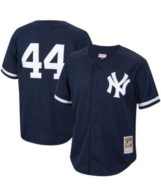 Don Mattingly New York Yankees Mitchell & Ness 1995 Authentic Cooperstown  Collection Mesh Batting Practice Jersey - Navy
