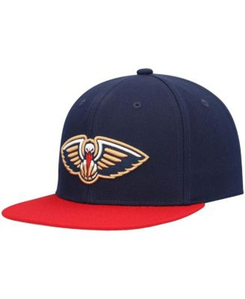 Men's Mitchell & Ness Red New Orleans Pelicans Side Core 2.0