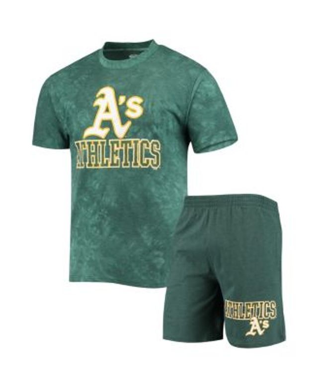 Men's Concepts Sport Green Oakland Athletics Billboard T-Shirt