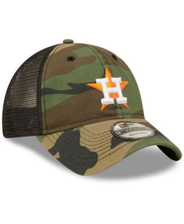 New Era Men's Houston Astros Basic Camo 9FIFTY Snapback Cap