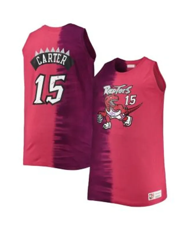 Mitchell & Ness Vince Carter Purple/Gray Toronto Raptors Sublimated Player Tank Top