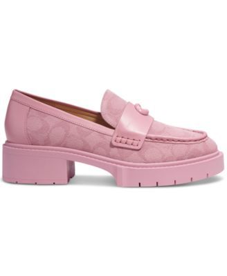 COACH Women's Leah Platform Lug Sole Loafers | Mall of America®