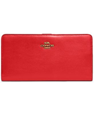 Skinny Wallet Refined Leather