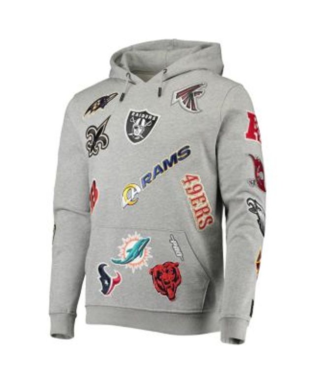 Pro Standard Men's Heathered Gray Nfl Pro League Pullover Hoodie