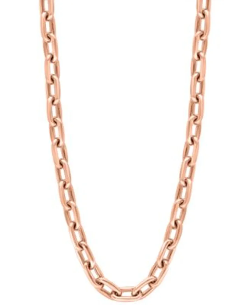 Effy Sterling Silver Curb Chain Necklace