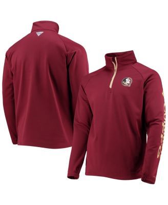 Men's Columbia Garnet Florida State Seminoles Big & Tall Terminal Tackle  Raglan Omni-Shade Long Sleeve T-Shirt