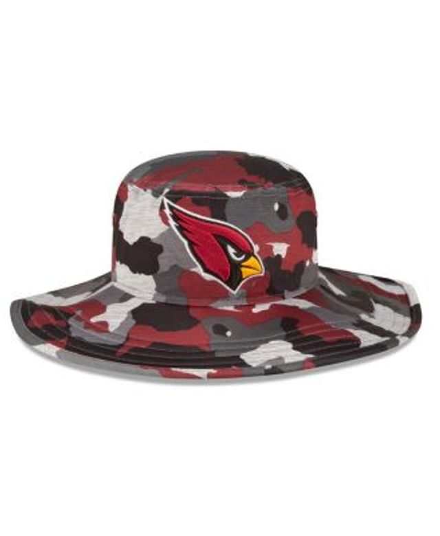 Men's New Era Cardinal Arizona Cardinals Main Bucket Hat Size: Small/Medium