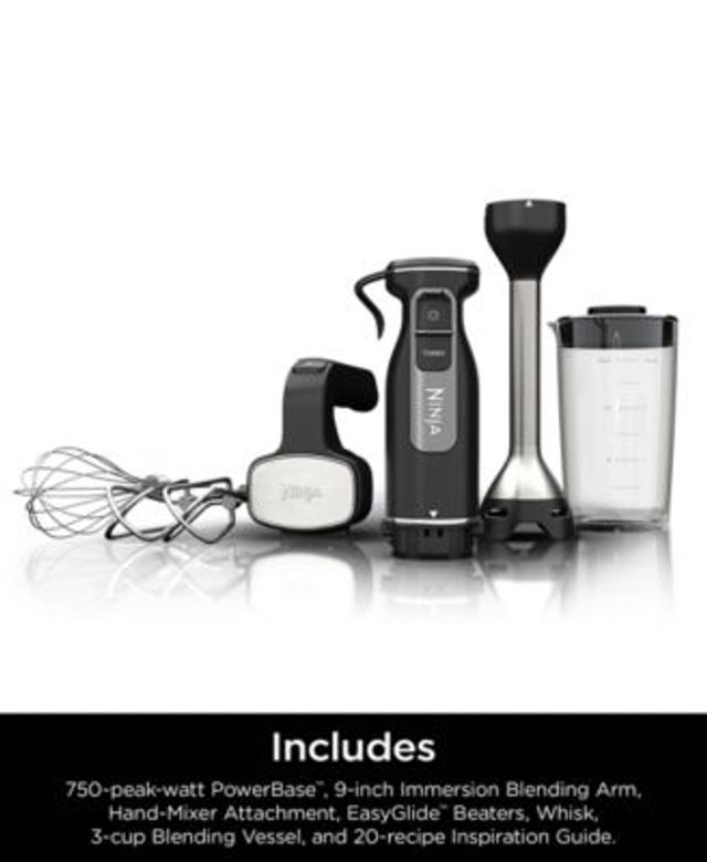 Ninja Foodi Power Mixer System Immersion Blender & Hand Mixer, CI101 -  Macy's