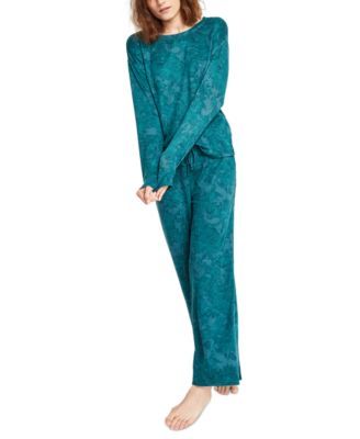Women's Solid Cozy Pajama Set, Created for Macy's