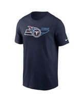 Men's Nike Navy Tennessee Titans Local Essential T-Shirt Size: Large