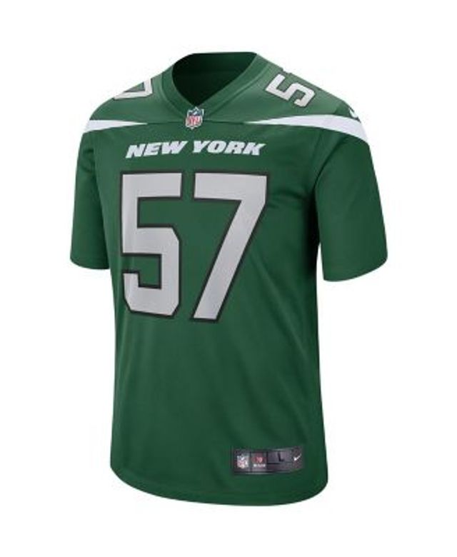 Breece Hall New York Jets Nike Women's Away Game Player Jersey - White