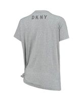 DKNY Women's Heathered Gray Dallas Cowboys Ava Tri-Blend T-shirt